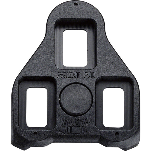 Exustar BLK 1 Look Delta Cleats, Fixed Black
