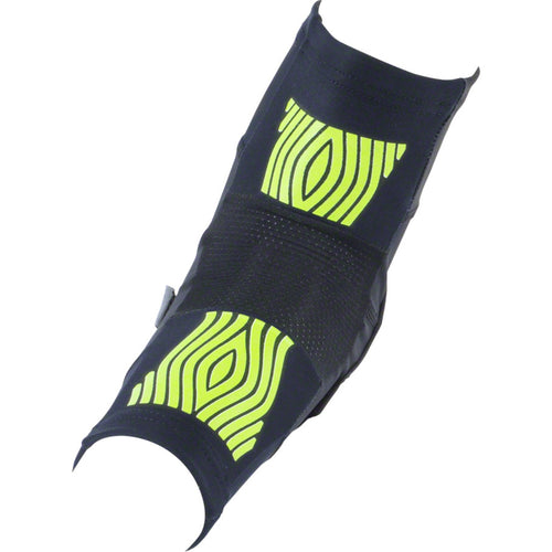 Protection Omega Elbow Pad - Black/Neon Yellow, 3X-Large, Pair