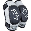 PeeWee Titan Elbow Guard - Black/Silver, One Size