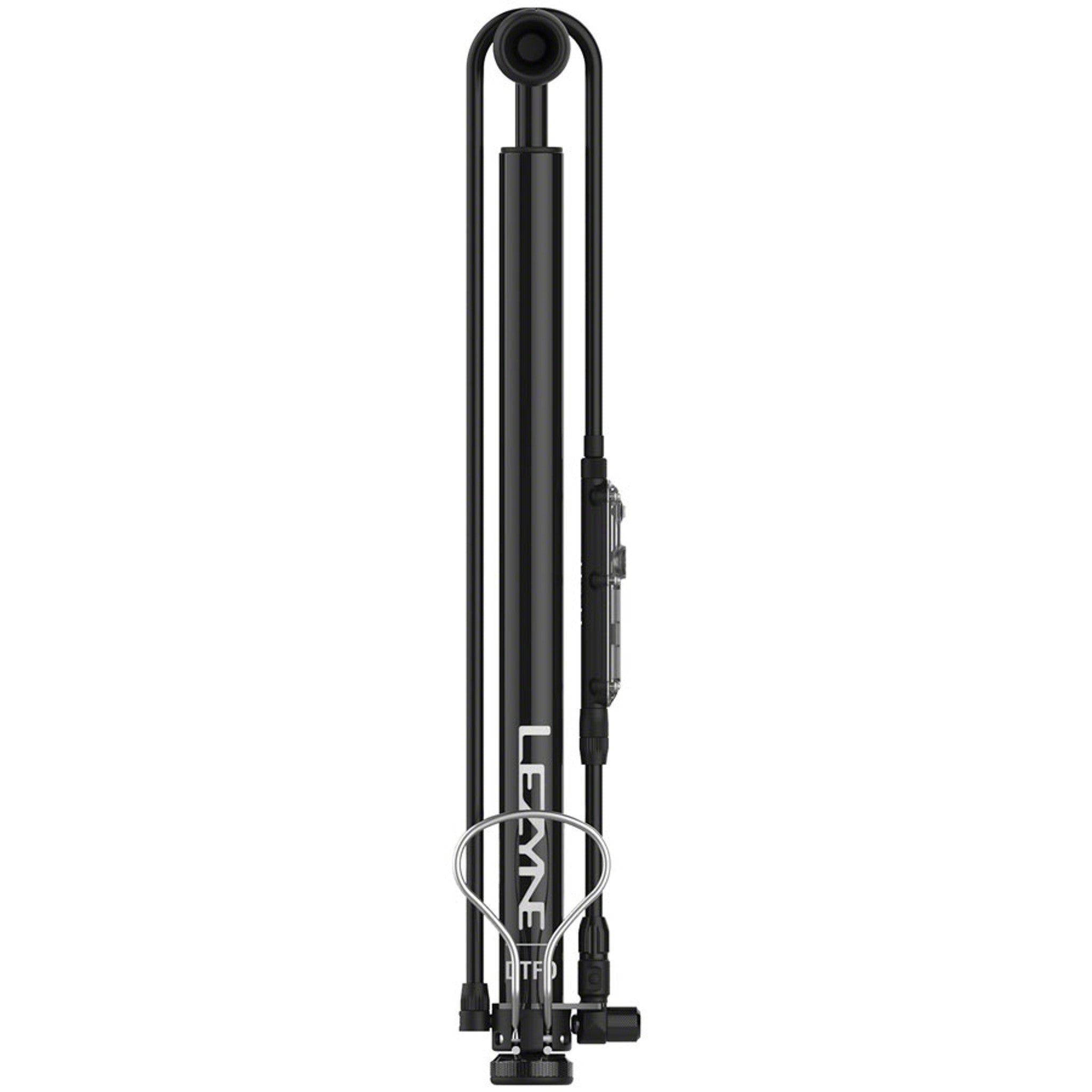 Digital Travel Floor Pump - 160psi, Black