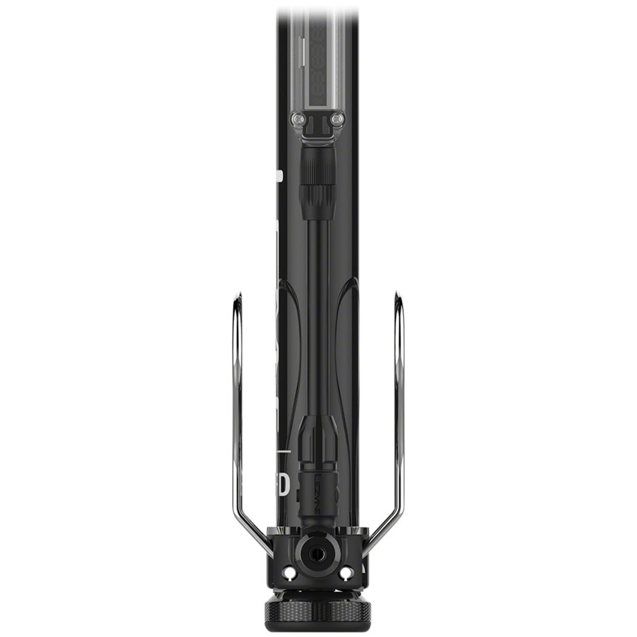 Digital Travel Floor Pump - 160psi, Black