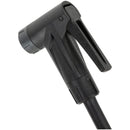 Joeblow Urban Ex Floor Pump - Steel Barrel / Plastic Base,  3.5" Base Mount Gauge, 120 Psi /8 Bar, Smarthead, Black/Sand