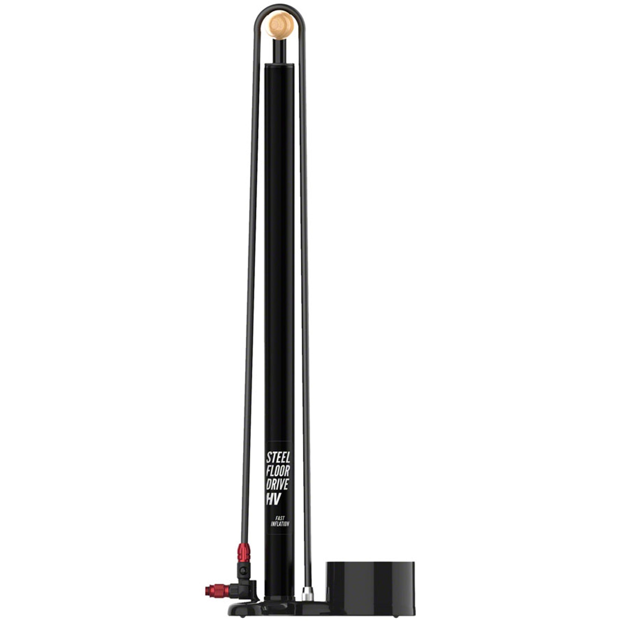 Steel HV Floor Drive Pump - Flat Black