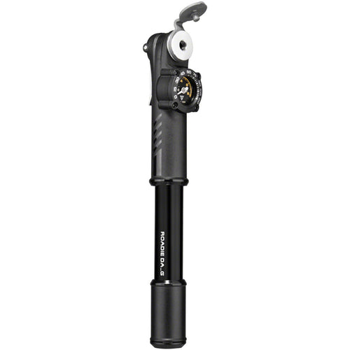 Road DA G Mini Pump - 120psi, With Gauge, Presta only, Black