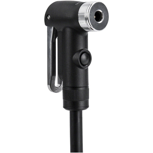 JoeBlow Pro Digital Floor Pump - 200psi / 13.8bar Digital Gauge, SmartHead DX3, Air Release Button, Black/Yellow