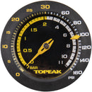 JoeBlow Sport 2Stage Floor Pump - 160psi / 11bar 3" Gauge, 2-Stage Switch and Pressure Gauge, TwinHead DX5, Yellow/Black