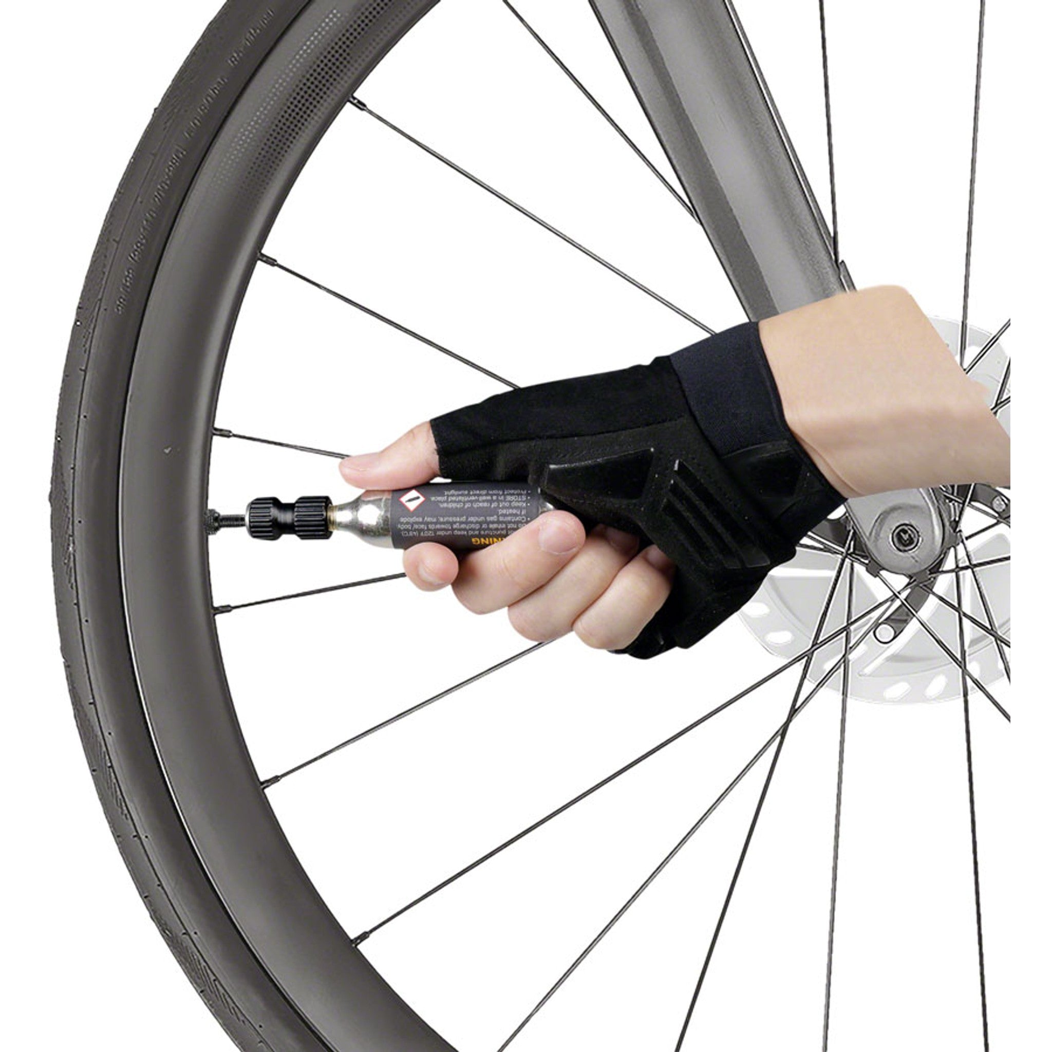 Nano AirBooster Co2 Inflator Head - Black
