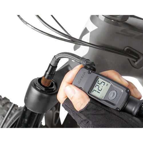 Mountain Digital Shock/Tire Mini Pump - 2Stage, 300psi, Black