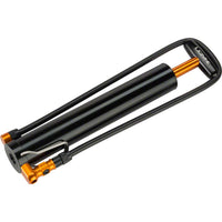 Lezyne Micro Floor Drive XL Large Volume 35psi Handpump- with Foot Peg, Black