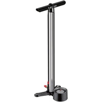 Lezyne CNC Floor Drive Pump: Silver