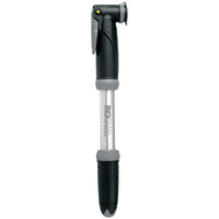 Mini Dual Mini Pump - 140psi, Silver/Black