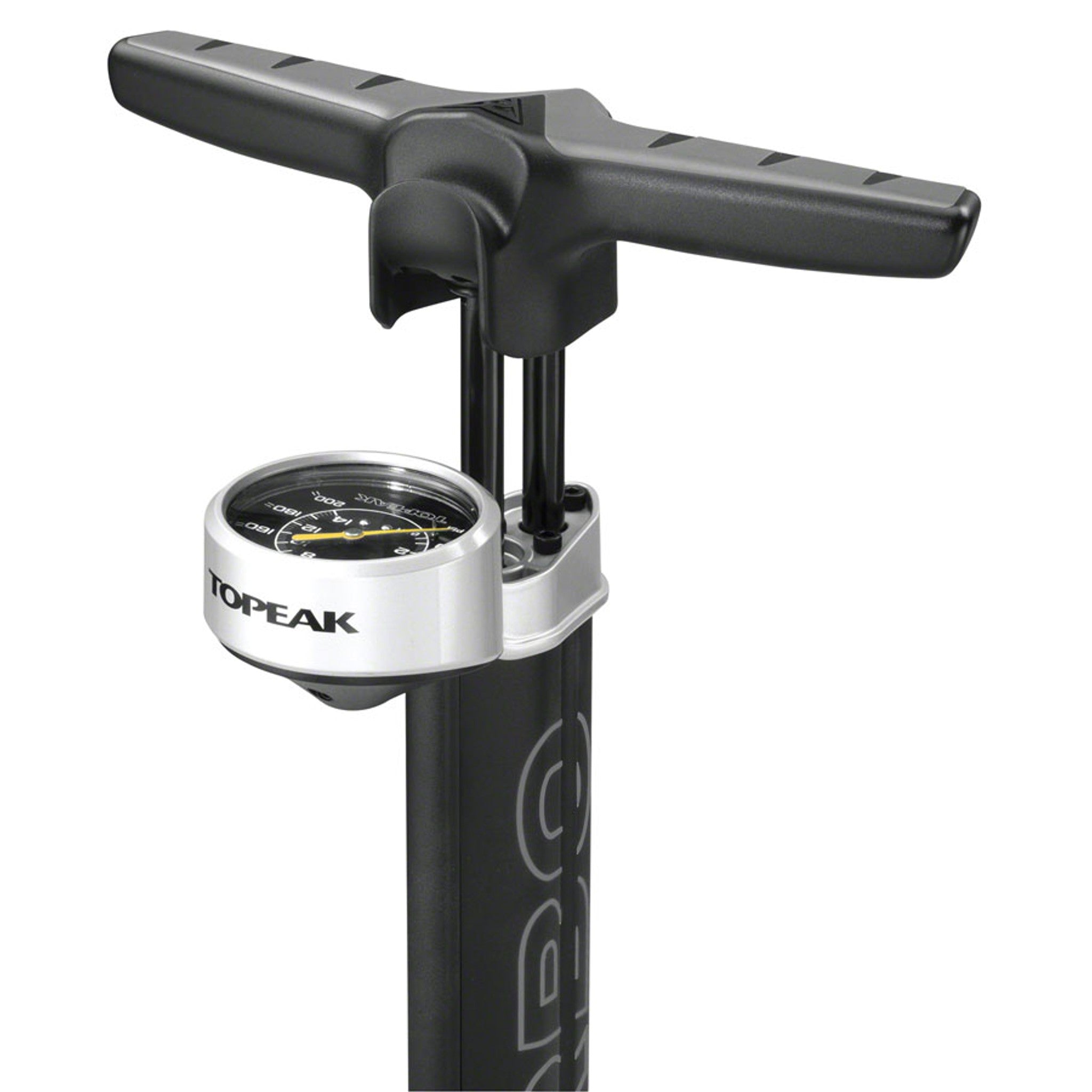 Joe Blow Twin Turbo Floor Pump SmartHead, Black