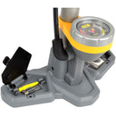Apex HP Floor Pump - 140 Psi, Gray