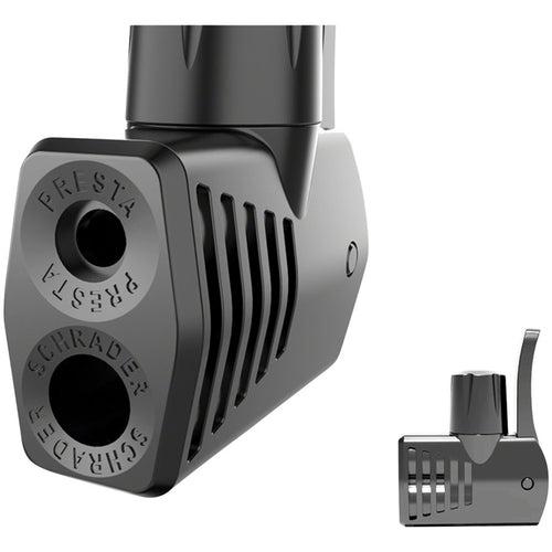 Apex HP Floor Pump - 140 Psi, Gray