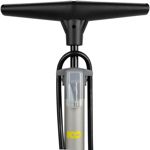 Alpha HP 120 Floor Pump - 120 Psi, Gray