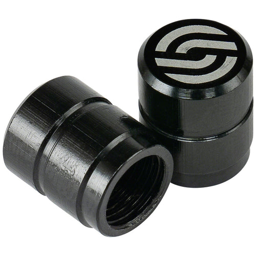 CNC Valve Cap - Black