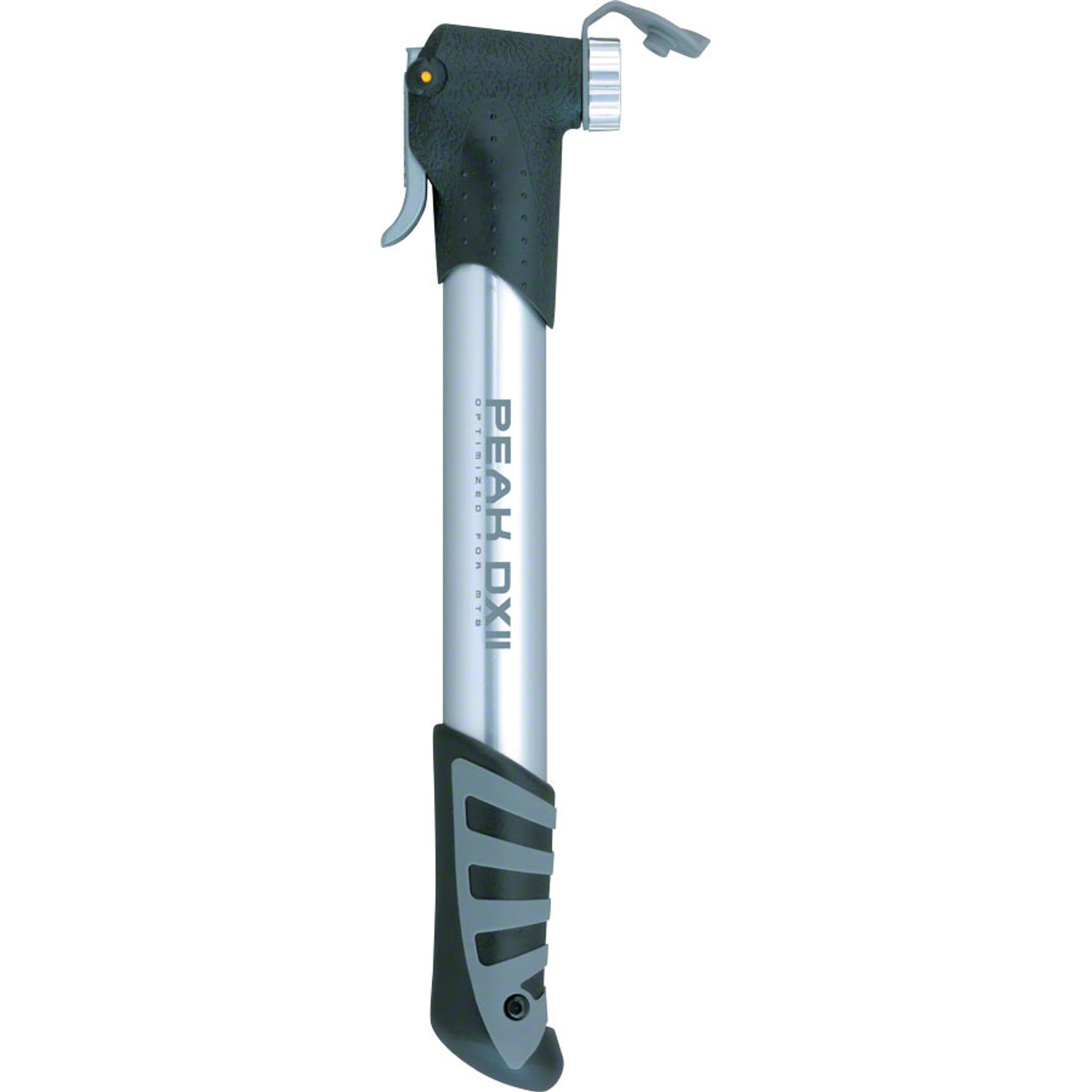 Topeak Peak DX II Mini Pump - 90psi, Silver
