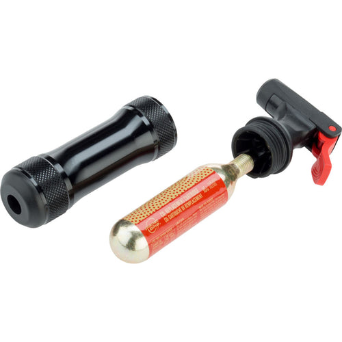 Planet Bike Airship 2.0 Inflator: Includes 16g Threaded Cartridge