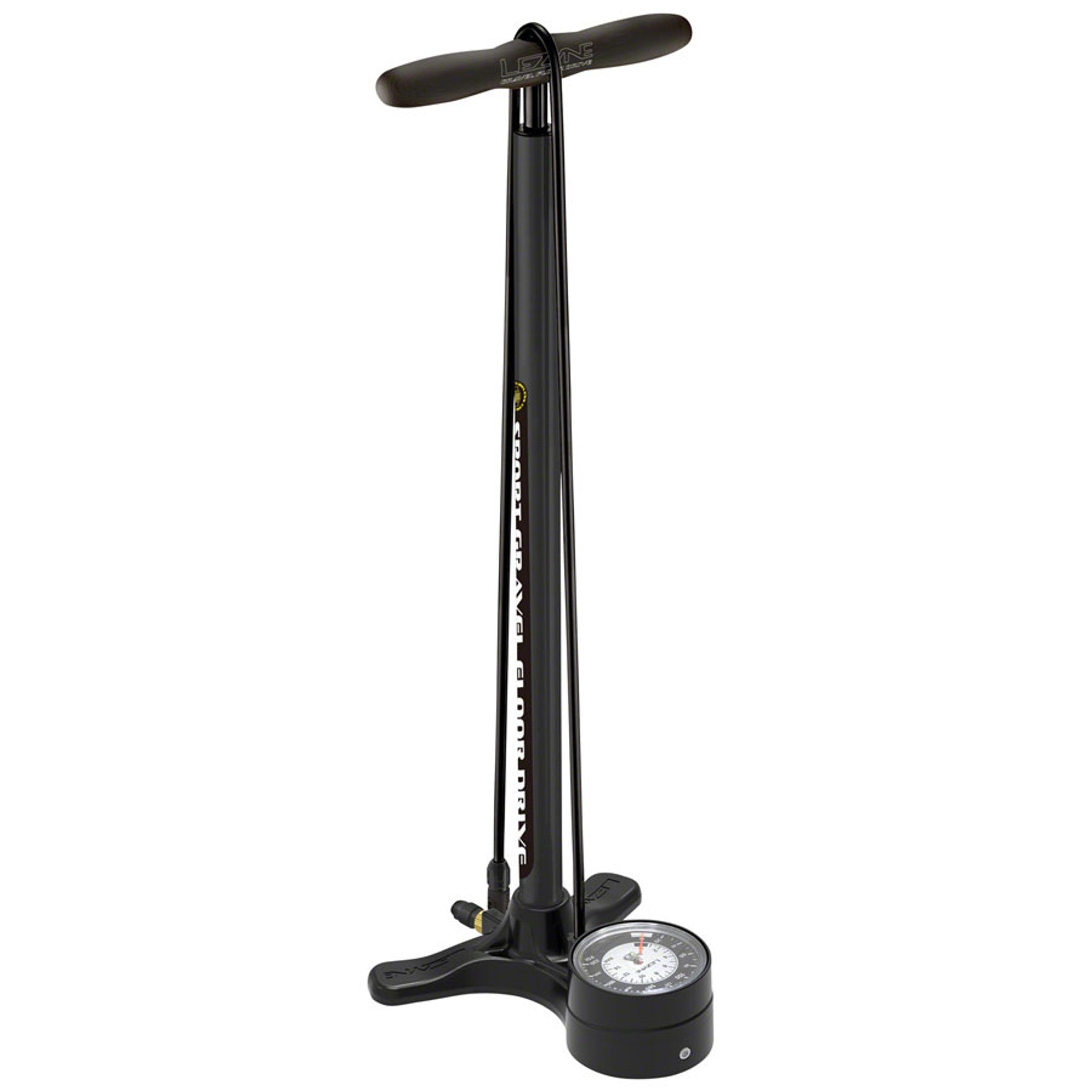 Sport Gravel Drive Floor Pump  - Black