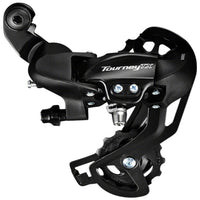 Tourney RD-TX800 Rear Derailleur - 8 Speed, Long Cage, Shimano Rear Direct Mount, Black
