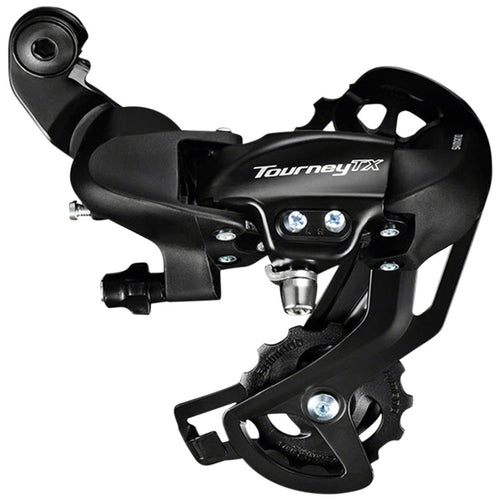 Tourney RD-TX800 Rear Derailleur - 8 Speed, Long Cage, Shimano Rear Direct Mount, Black