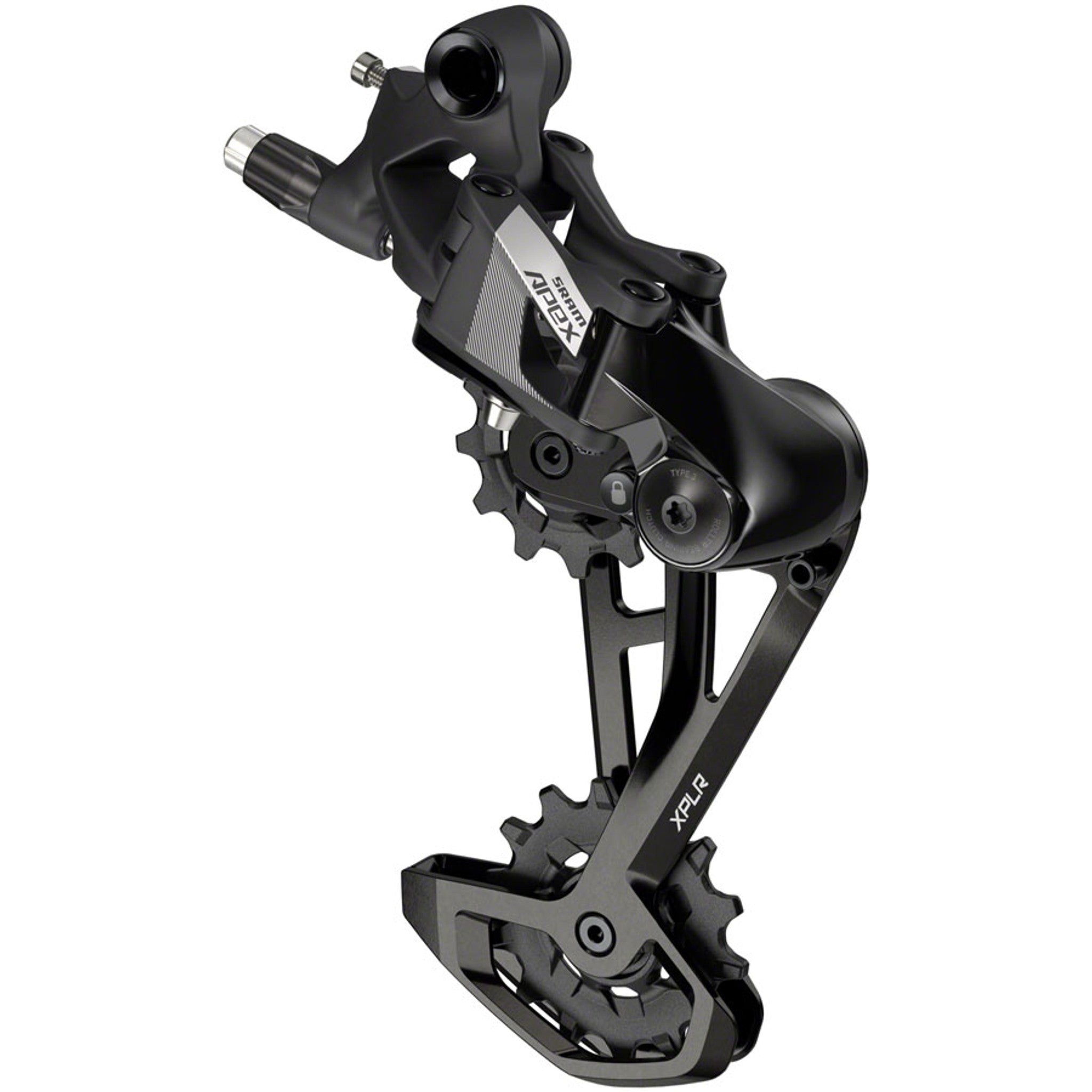 Apex XPLR Rear Derailleur - 12-Speed, Medium Cage, 44t Max, Black, D1