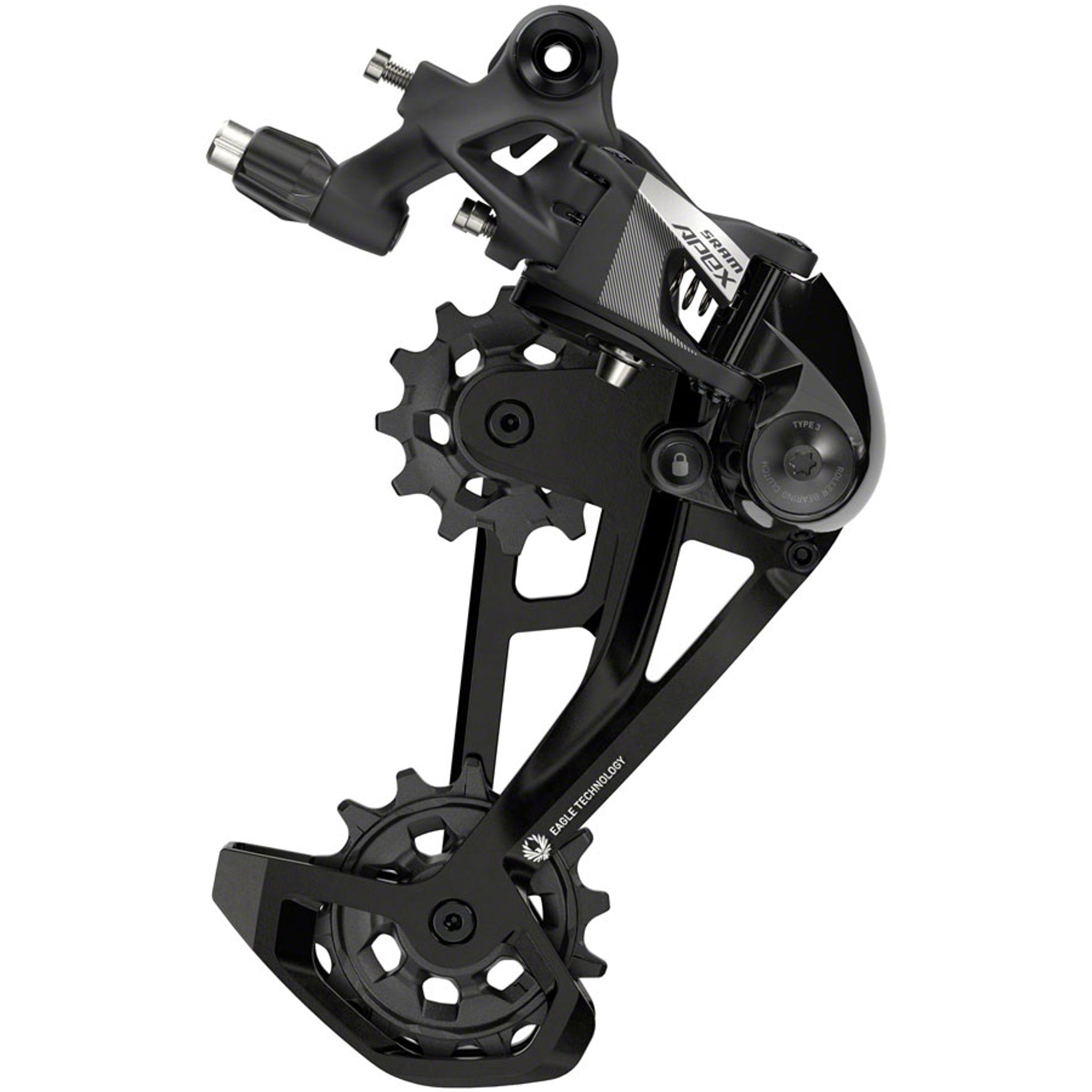 Apex Eagle Rear Derailleur - 12-Speed, Long Cage, 52t Max, Black, D1