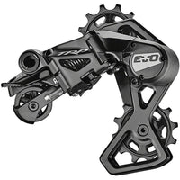 RD-M9070 EVO7 Rear Derailleur - 7-Speed, Short Cage, 26t Max, Clutched, Black/Silver