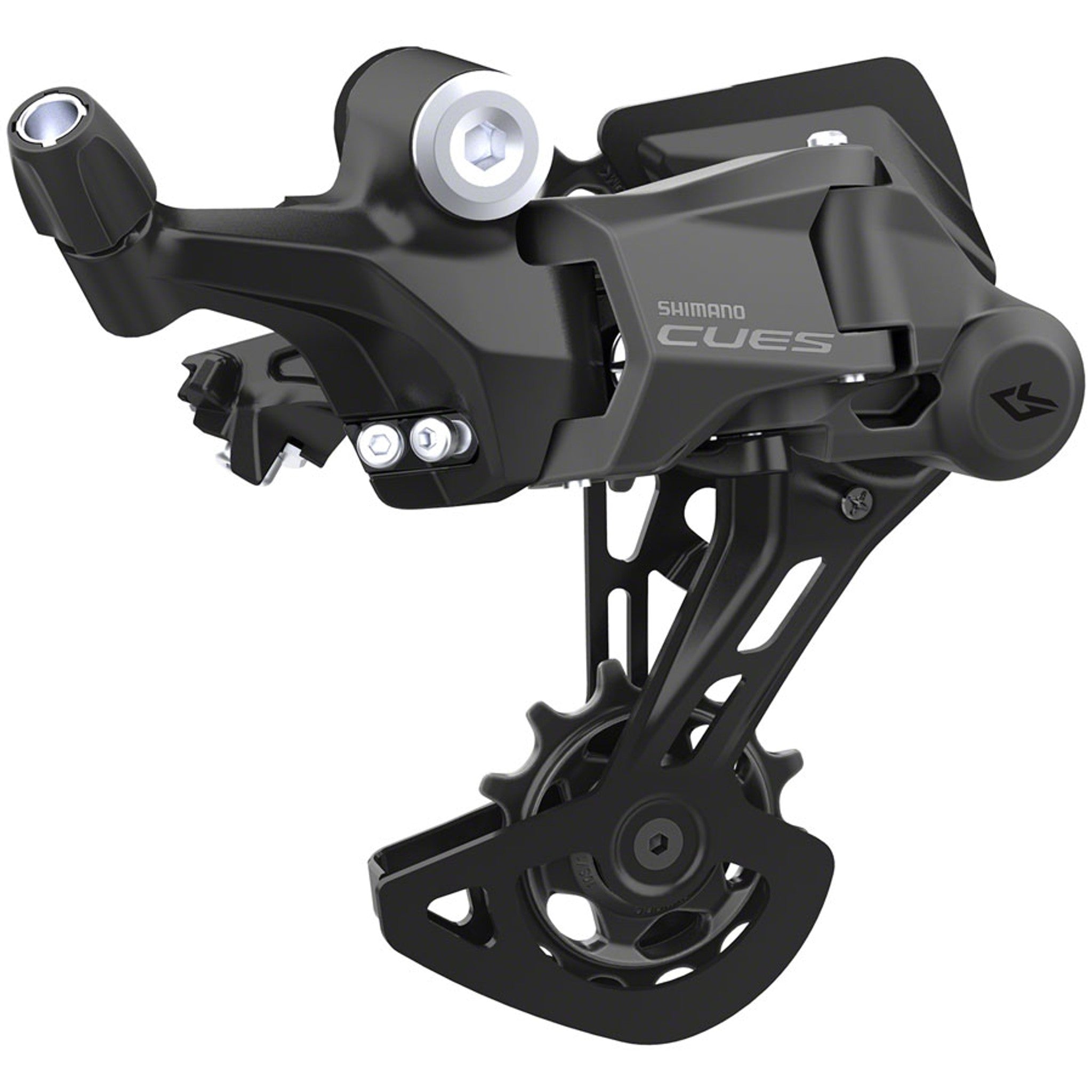 CUES RD-U4000-GS Rear Derailleur - 9-Speed, Shadow Design, Direct Attach, Medium Cage, Black