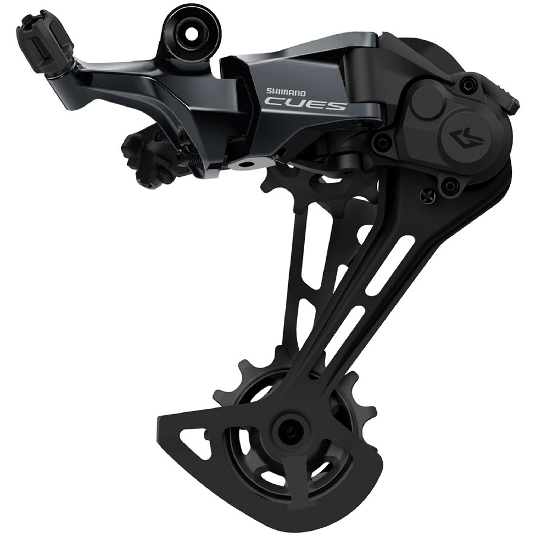 CUES RD-U8000-GS Rear Derailleur - 11-Speed, Shadow Plus Design, Direct Attach, Medium Cage, Black