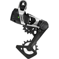 RED XPLR AXS Rear Derailleur - For RED XPLR 1x, 13-Speed, 46t Max, UDH Hangerless, (Battery Not Included), Black/Silver, E1