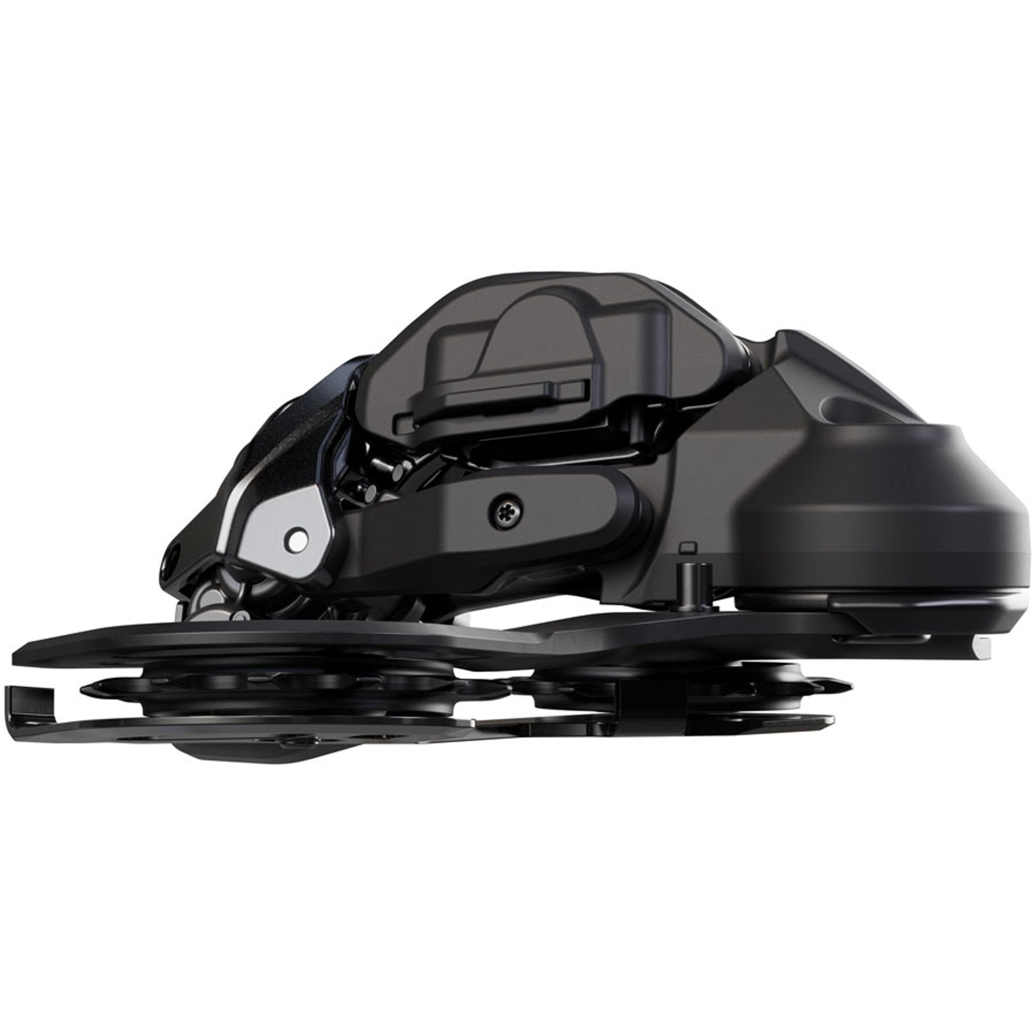 Deore XT RD-M8250-GS Di2 Wireless Rear Derailleur - 12-Speed, Medium Cage, Shadow ES, Black/Gray