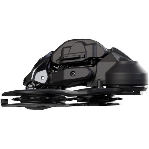 Deore XT RD-M8250-GS Di2 Wireless Rear Derailleur - 12-Speed, Medium Cage, Shadow ES, Black/Gray