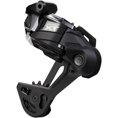 Deore XT RD-M8250-SGS Di2 Wireless Rear Derailleur - 12-Speed, Long Cage, Shadow ES, Black/Gray