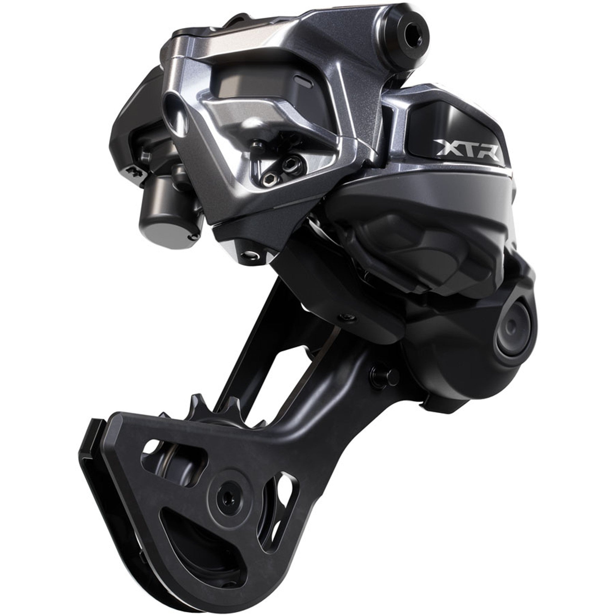 XTR RD-M9250-GS Di2 Wireless Rear Derailleur - 12-Speed, Medium Cage, Shadow ES, Black/Gray