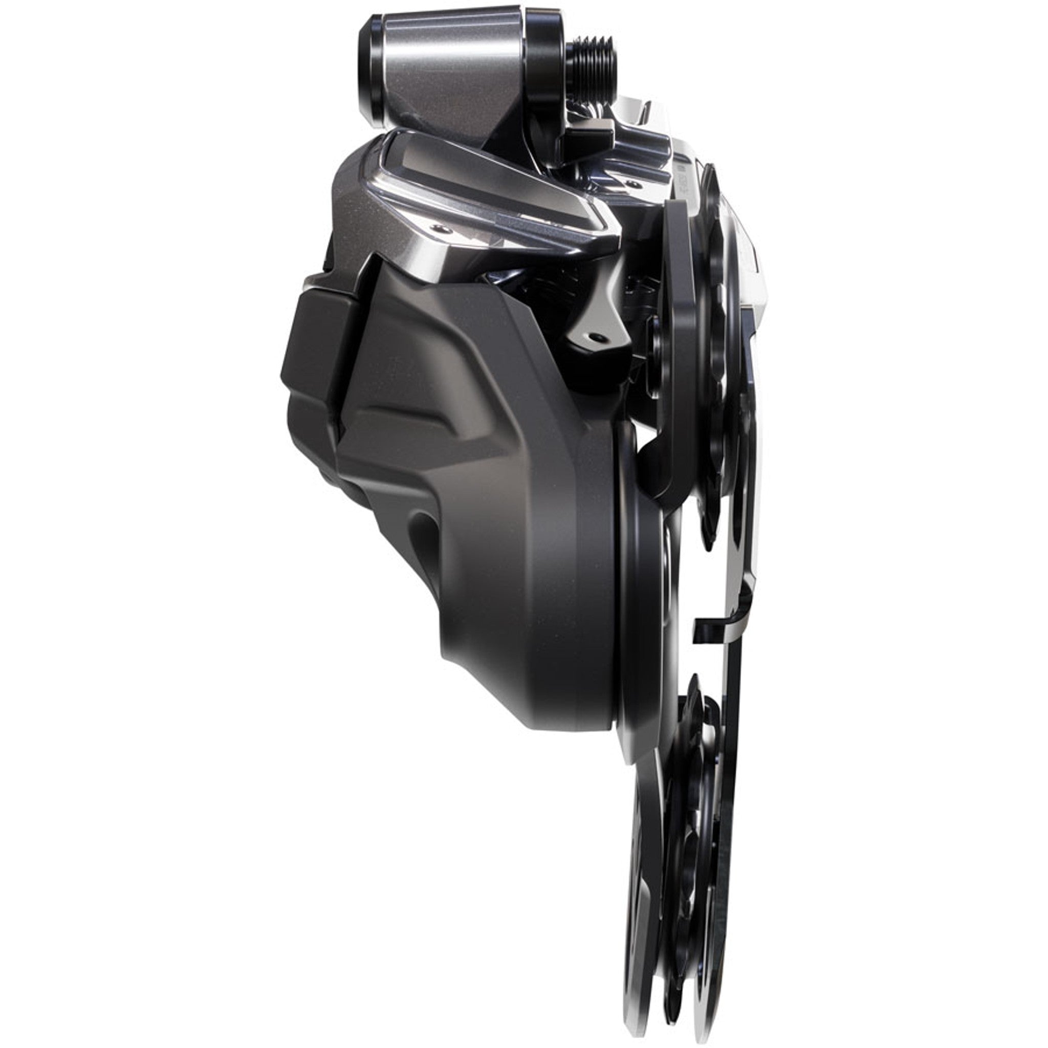 XTR RD-M9250-GS Di2 Wireless Rear Derailleur - 12-Speed, Medium Cage, Shadow ES, Black/Gray