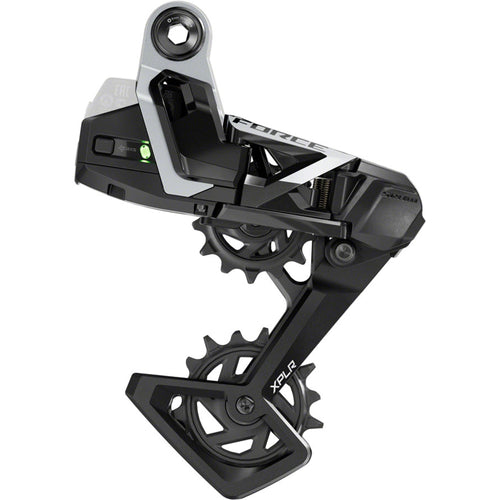 SRAM Force XPLR AXS Rear Derailleur - For Force XPLR 1x, 13-Speed, 46t Max, UDH Hangerless, (Battery Not Included), Black/Silver, E1