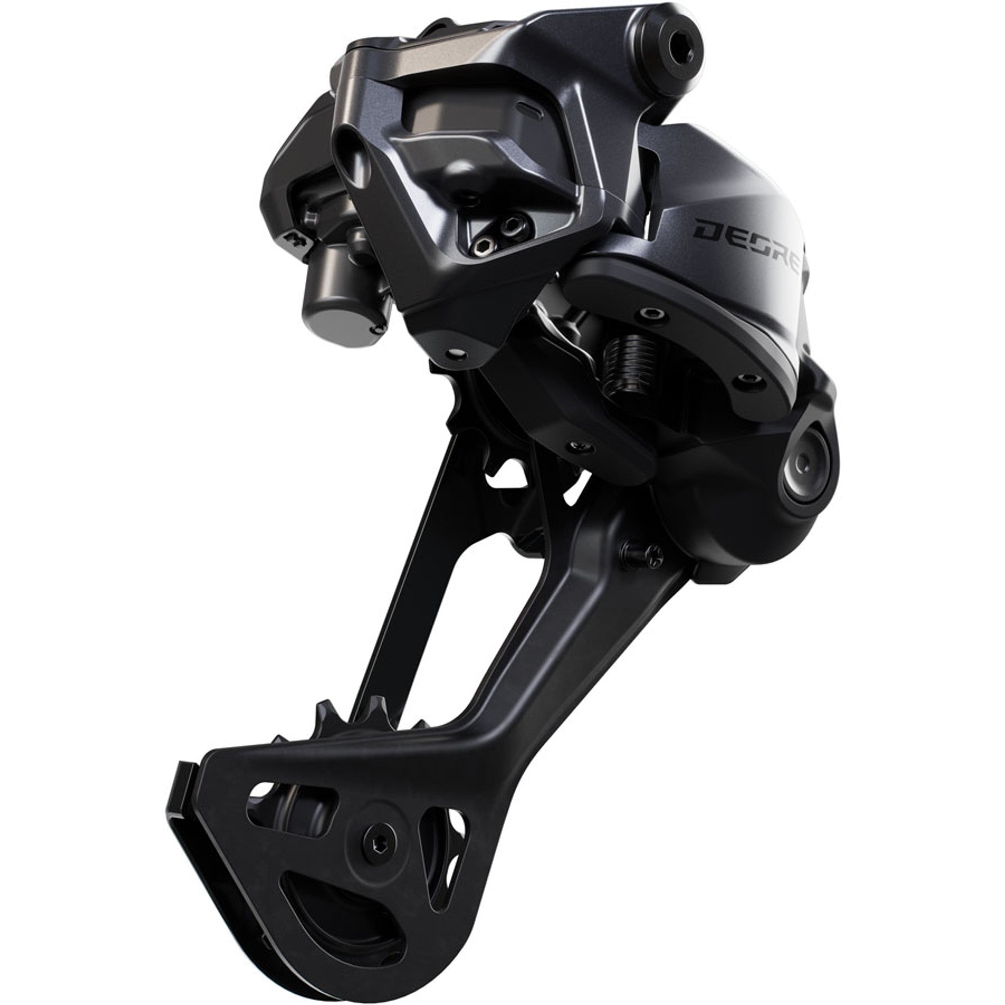 Deore RD-M6260-11L Di2 Rear Derailleur - 11-Speed, Long Cage, Shadow ES, Wired Power, For E-Bike Only, Black/Gray