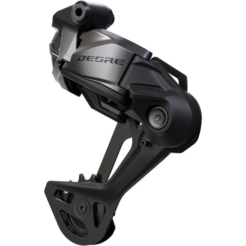 Deore RD-M6260-12 Di2 Rear Derailleur - 12-Speed, Long Cage, Shadow ES, Wired Power, For E-Bike Only, Black/Gray
