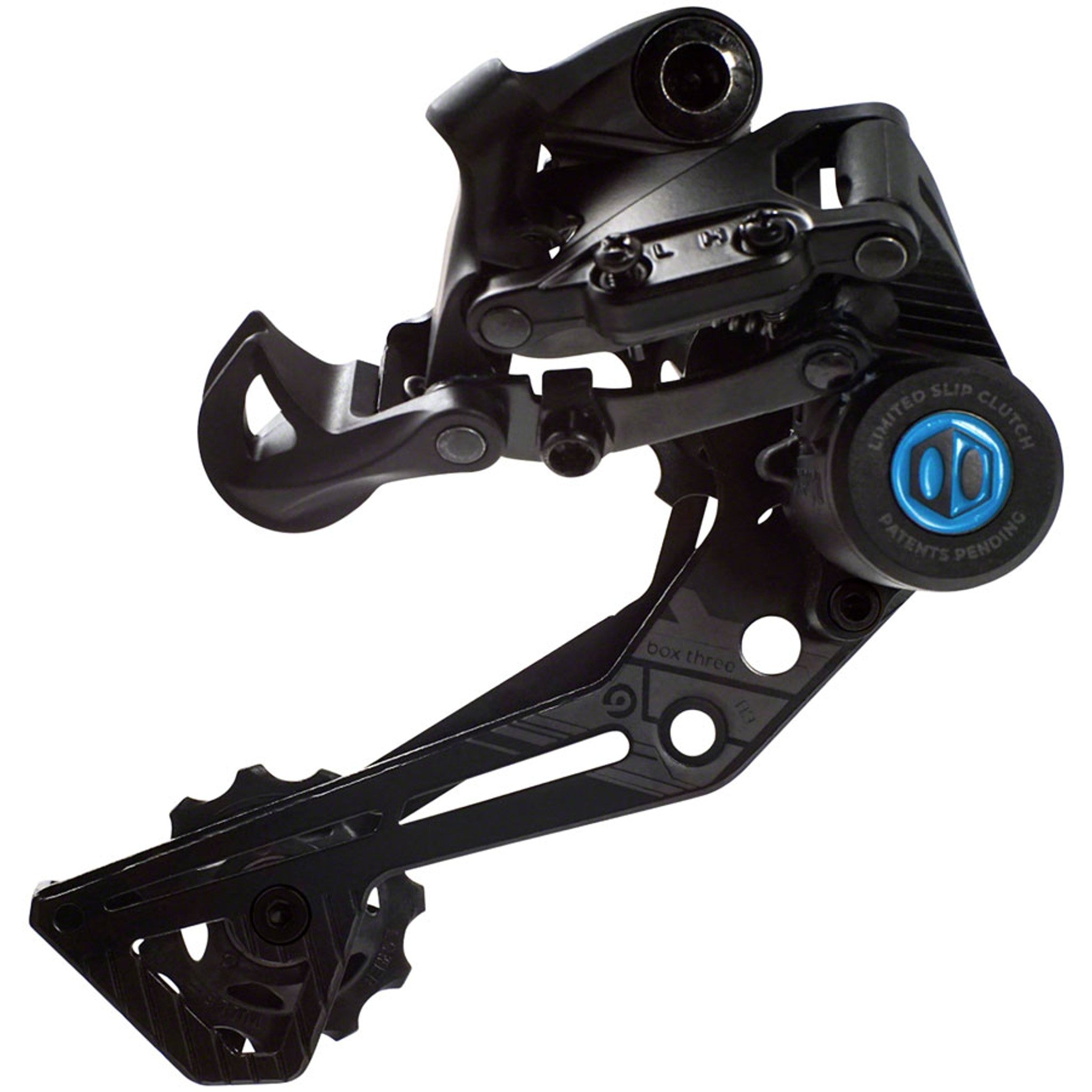Three Prime 9 X-Wide Rear Derailleur - 9-Speed, Long Cage, Matte Black