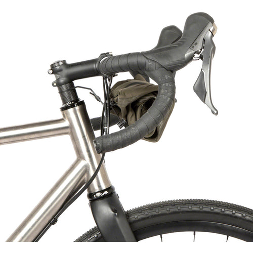 Restrap Bumper Bar Bag/Accessory Mount - Fits 1-1/8" Threadless Steerer Tubes, Black