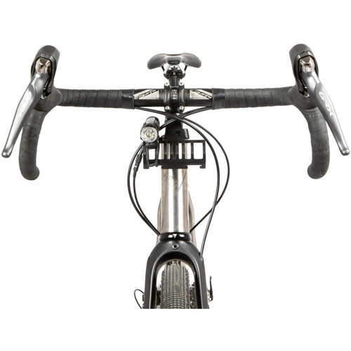 Restrap Bumper Bar Bag/Accessory Mount - Fits 1-1/8" Threadless Steerer Tubes, Black