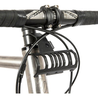Restrap Bumper Bar Bag/Accessory Mount - Fits 1-1/8" Threadless Steerer Tubes, Black