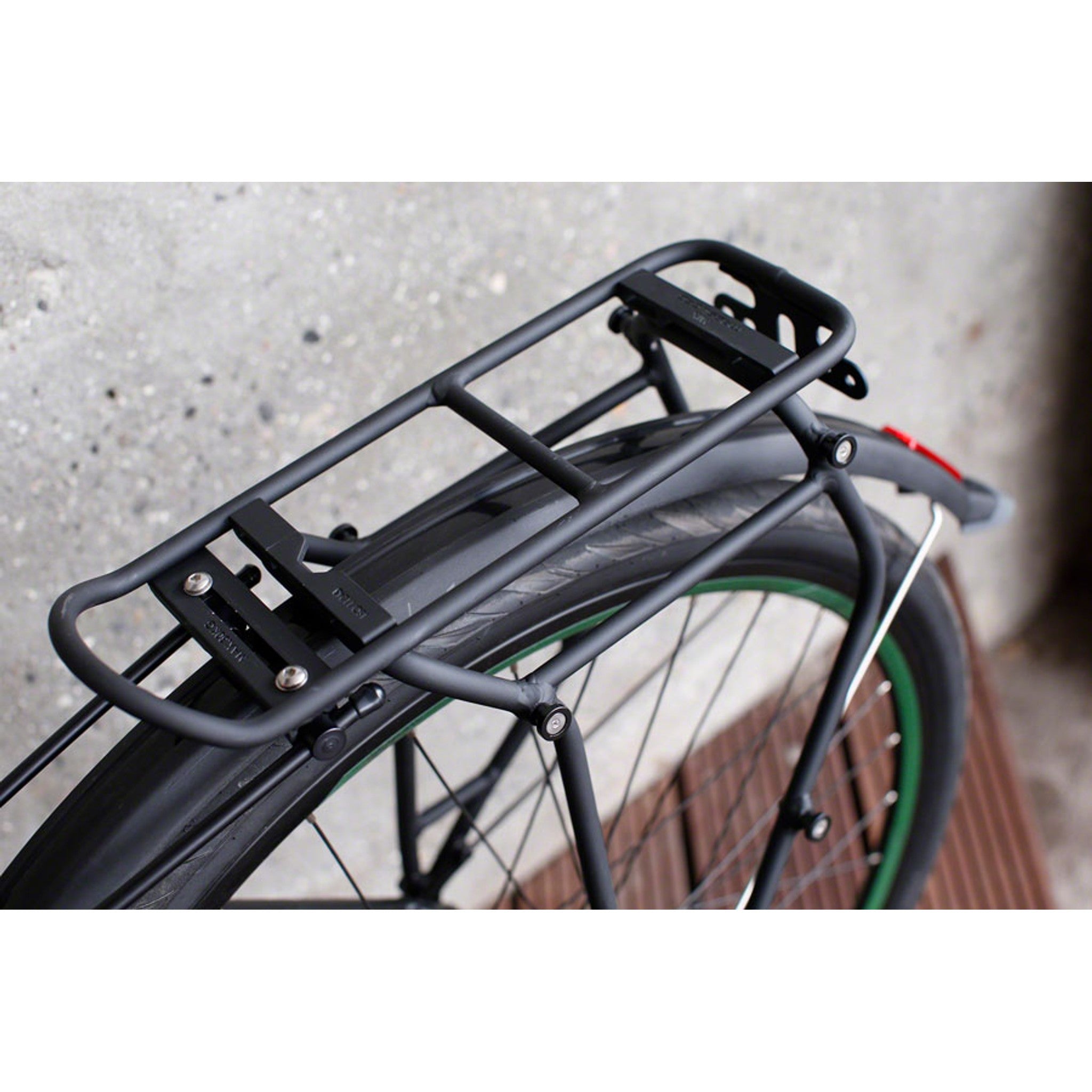 Rack Three Rear Mount Bike Rack - Black