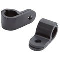 Benno P-Clamp Set - Universal Mount, 19mm, Pair, Black