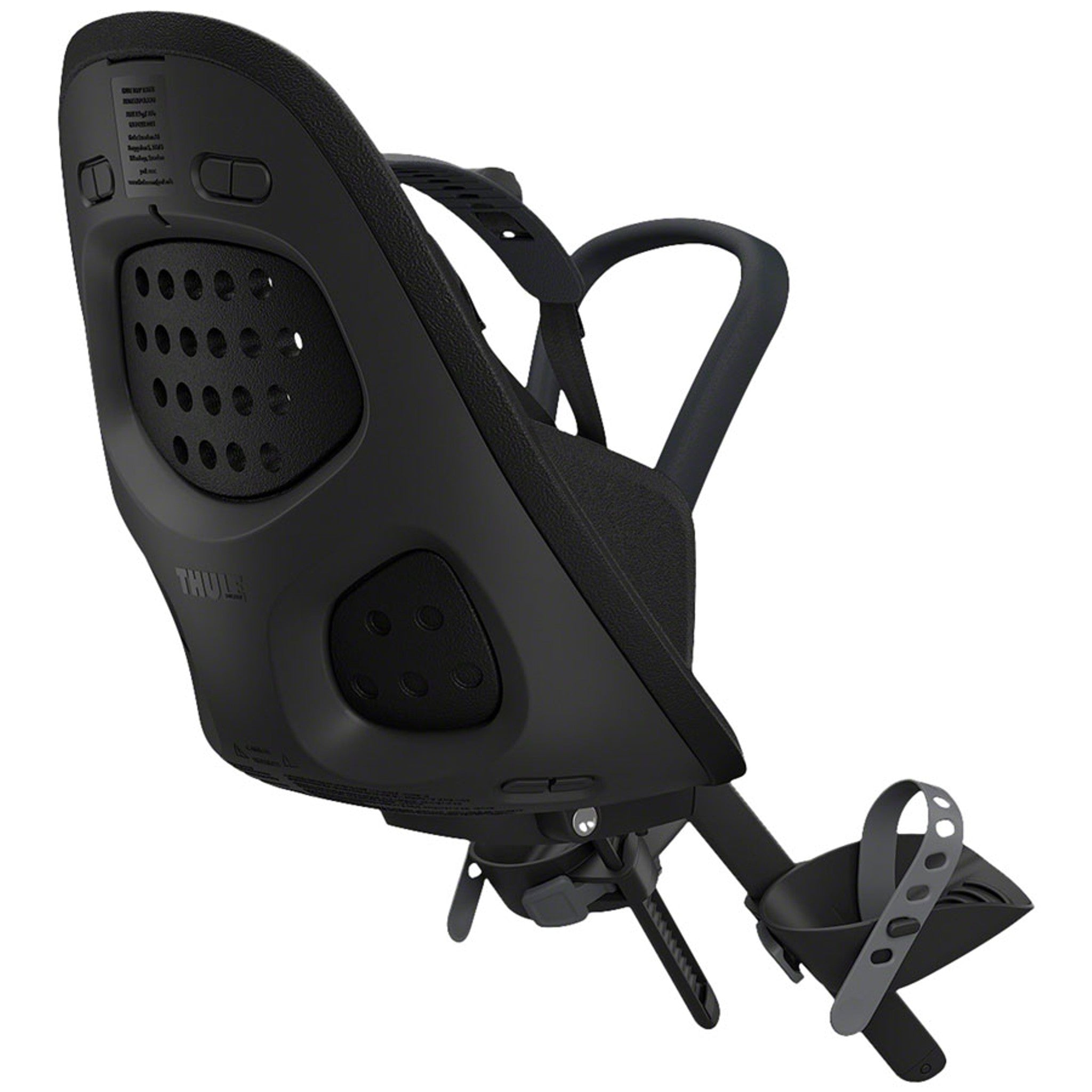 Yepp Mini 2 Child Bike Seat - Front Mount, Midnight Black