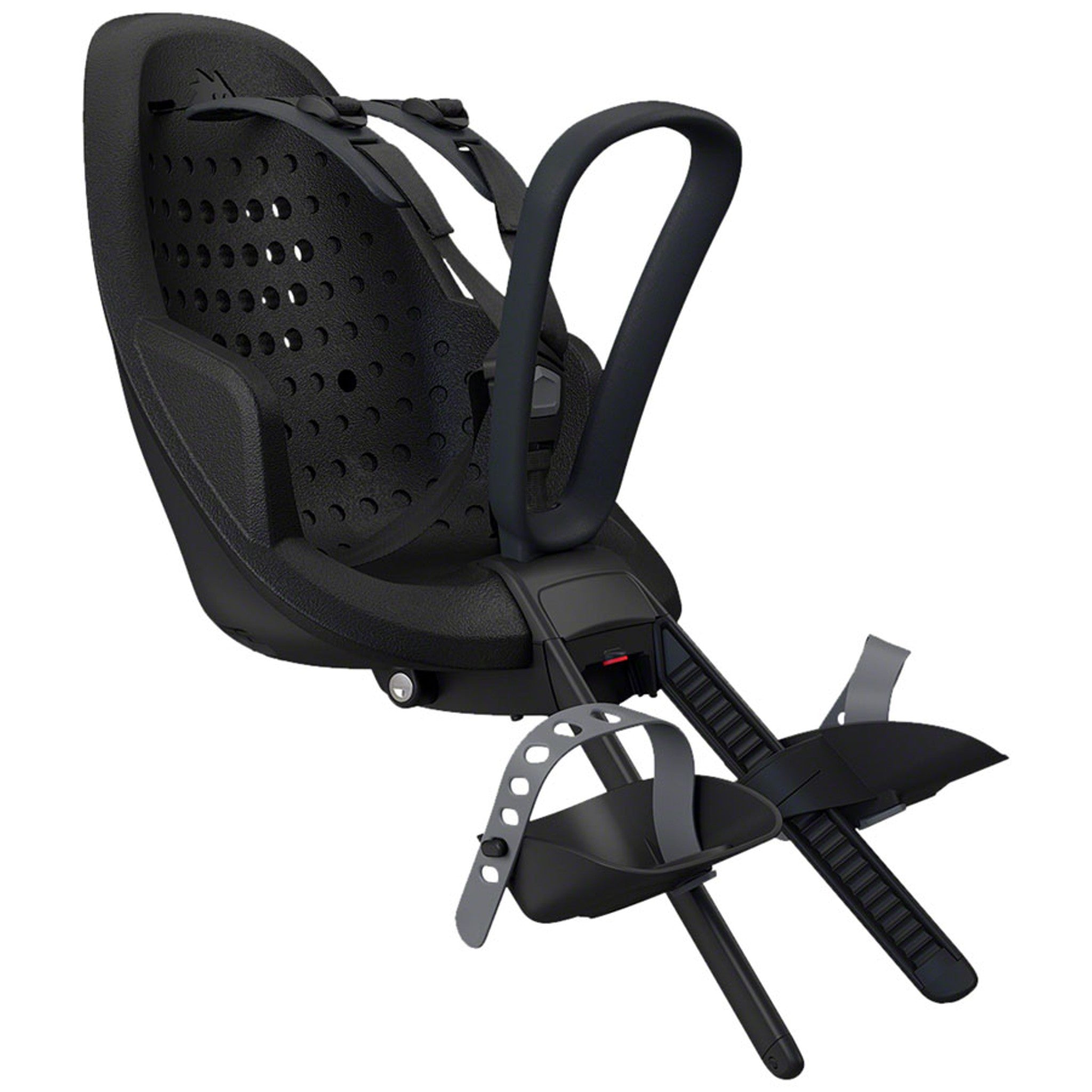 Yepp Mini 2 Child Bike Seat - Front Mount, Midnight Black