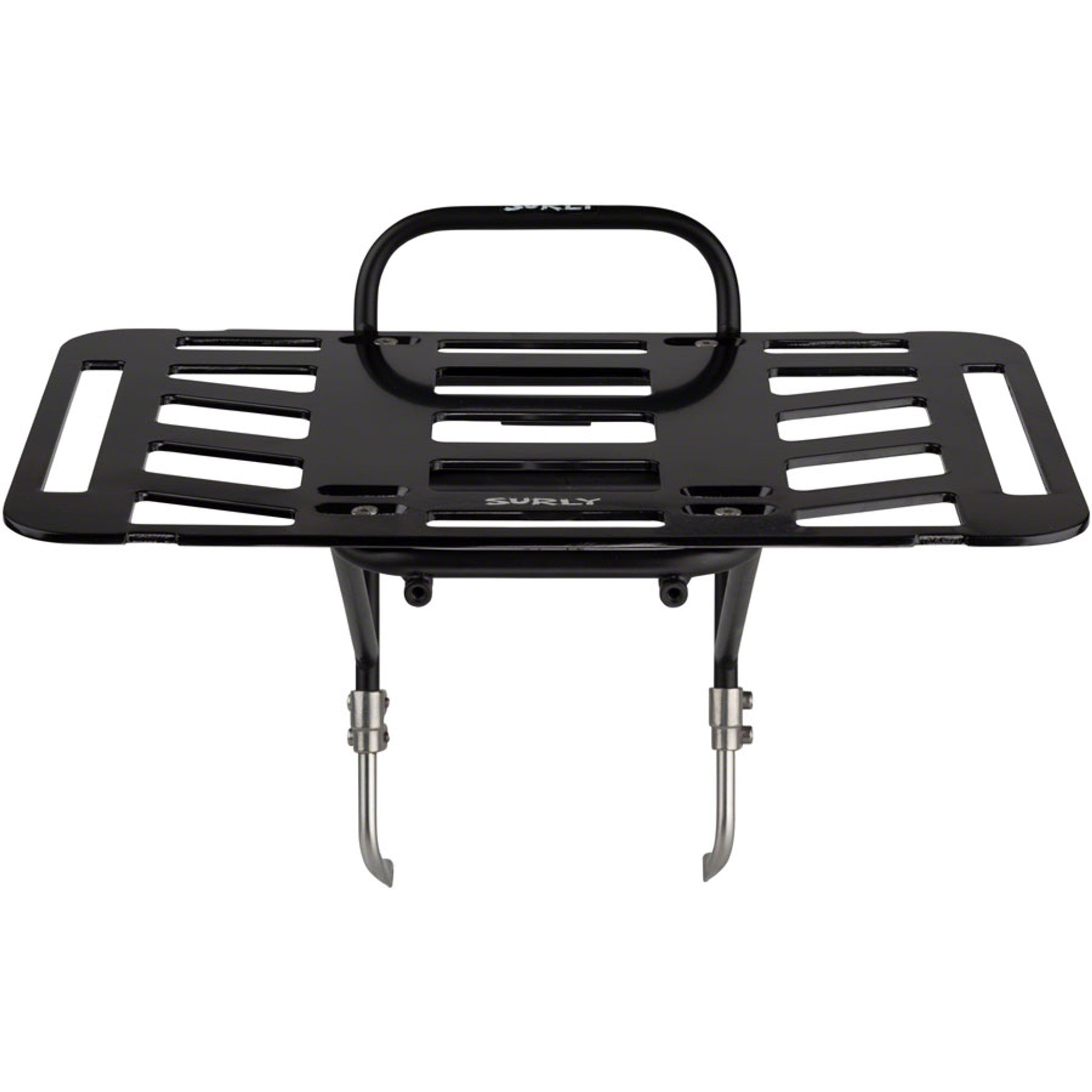 TV Tray Rack Platform Black