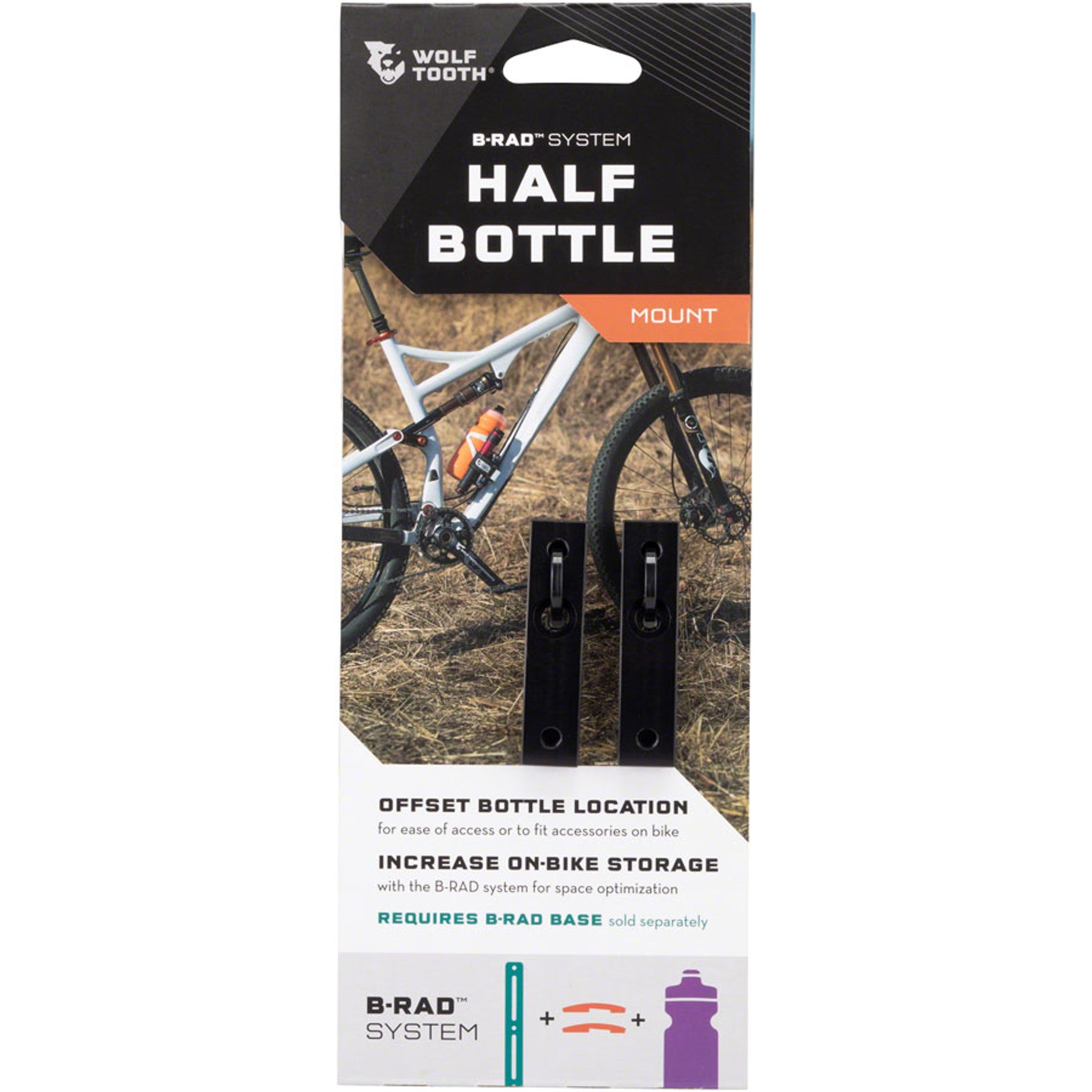 Wolf Tooth B-RAD Double Bottle Cage Adaptor