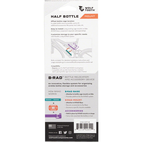 Wolf Tooth B-RAD Double Bottle Cage Adaptor